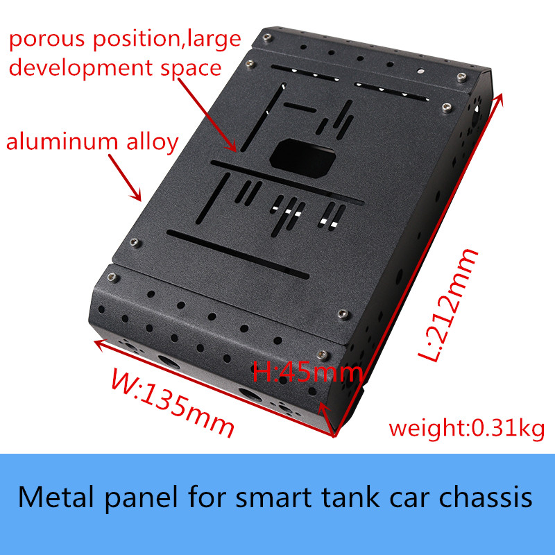 Metal Panel Aluminum Alloy Bracket Smart Robot Tan..